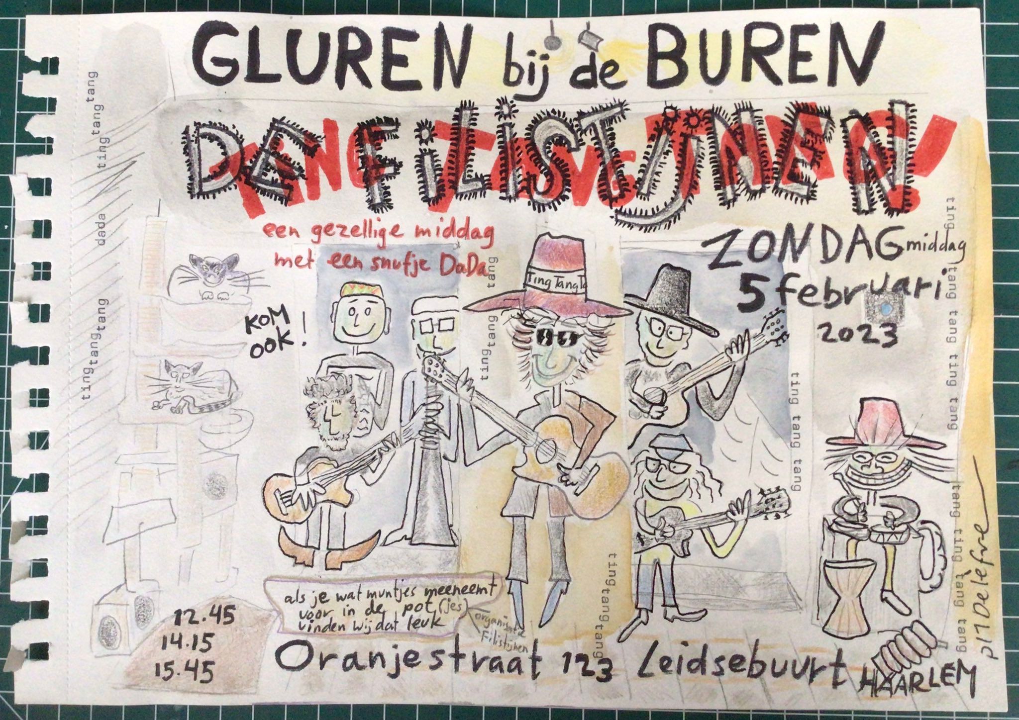 De Filistijnen Gluren bij de Buren 20230205